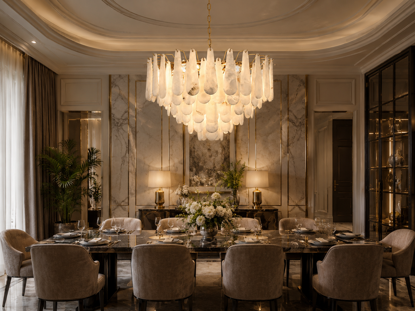 Liora Alabaster Chandelier