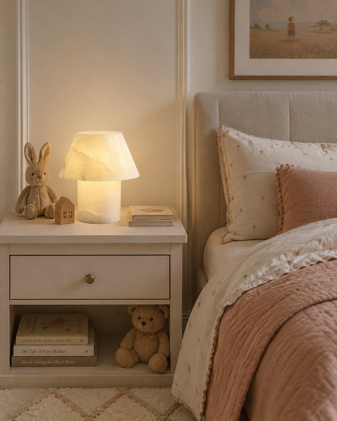 Aurelia Alabaster Table Lamp