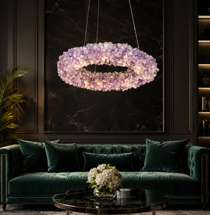 Aura Stone Chandelier