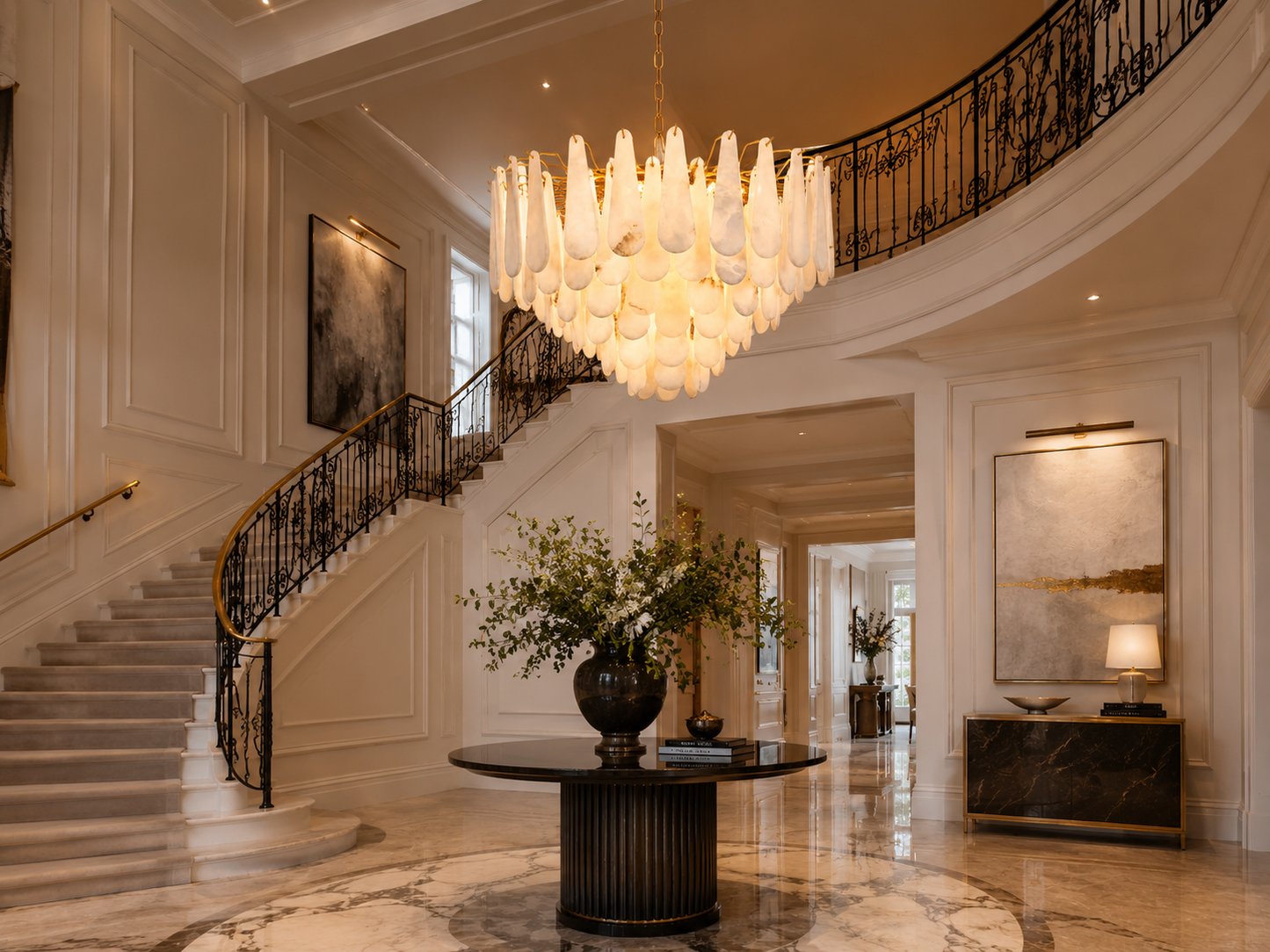 Liora Alabaster Chandelier