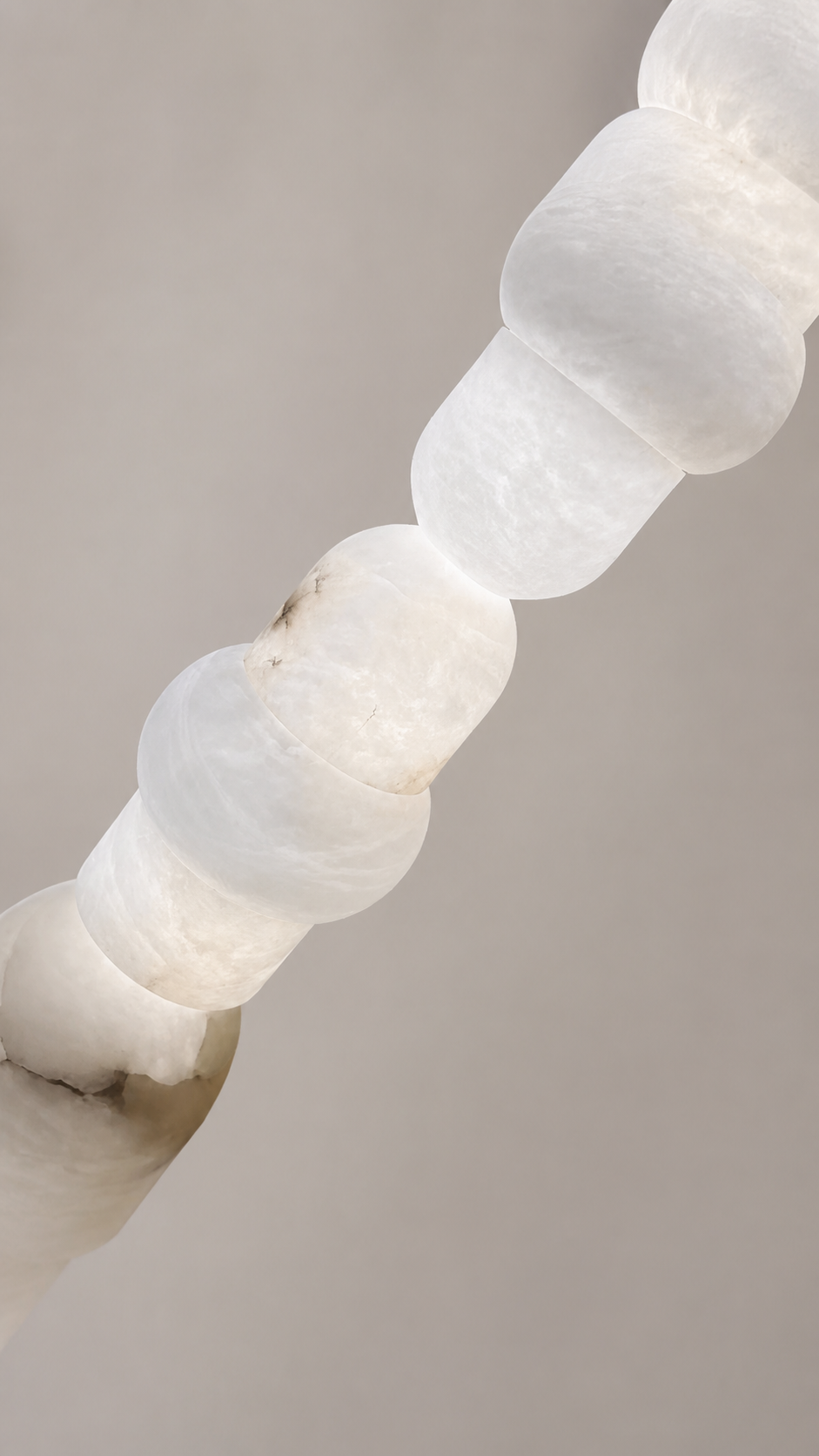Sculptural Alabaster Floor Lamp