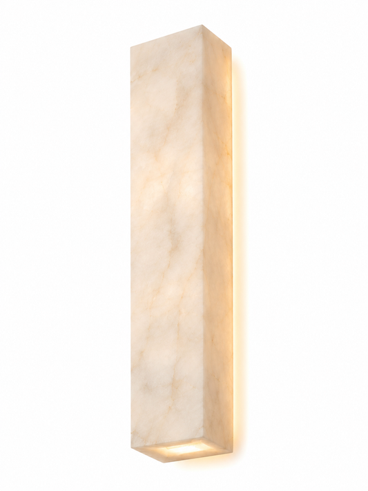 Outdoor Alabaster Wall Light