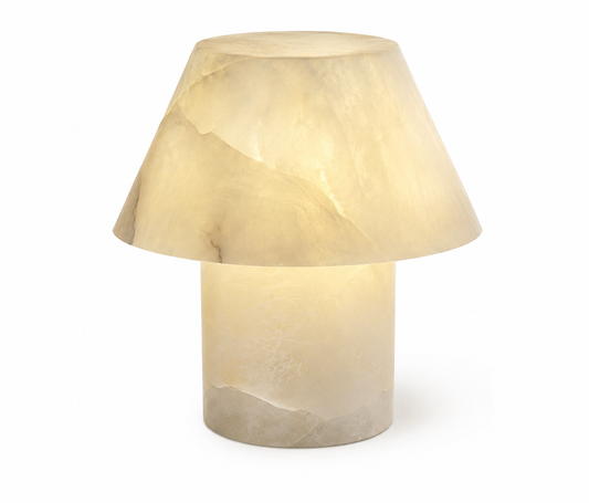 Aurelia Alabaster Table Lamp