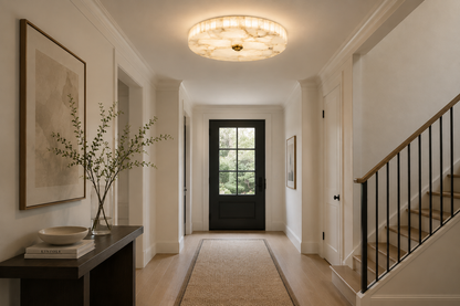 Petra Alabaster Flush Mount