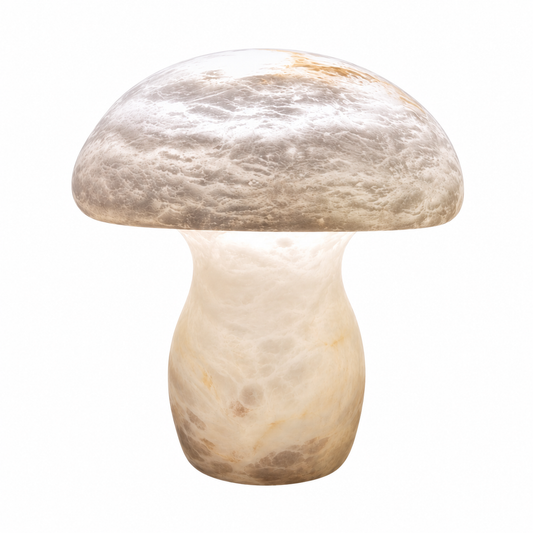 Mushroom Alabaster Table Lamp