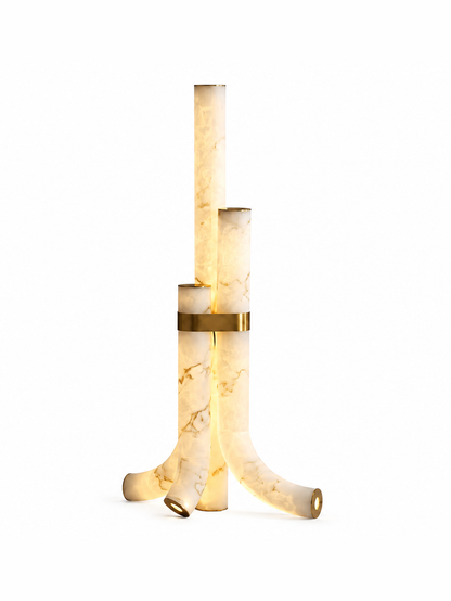 Aurelia Alabaster Floor Lamp