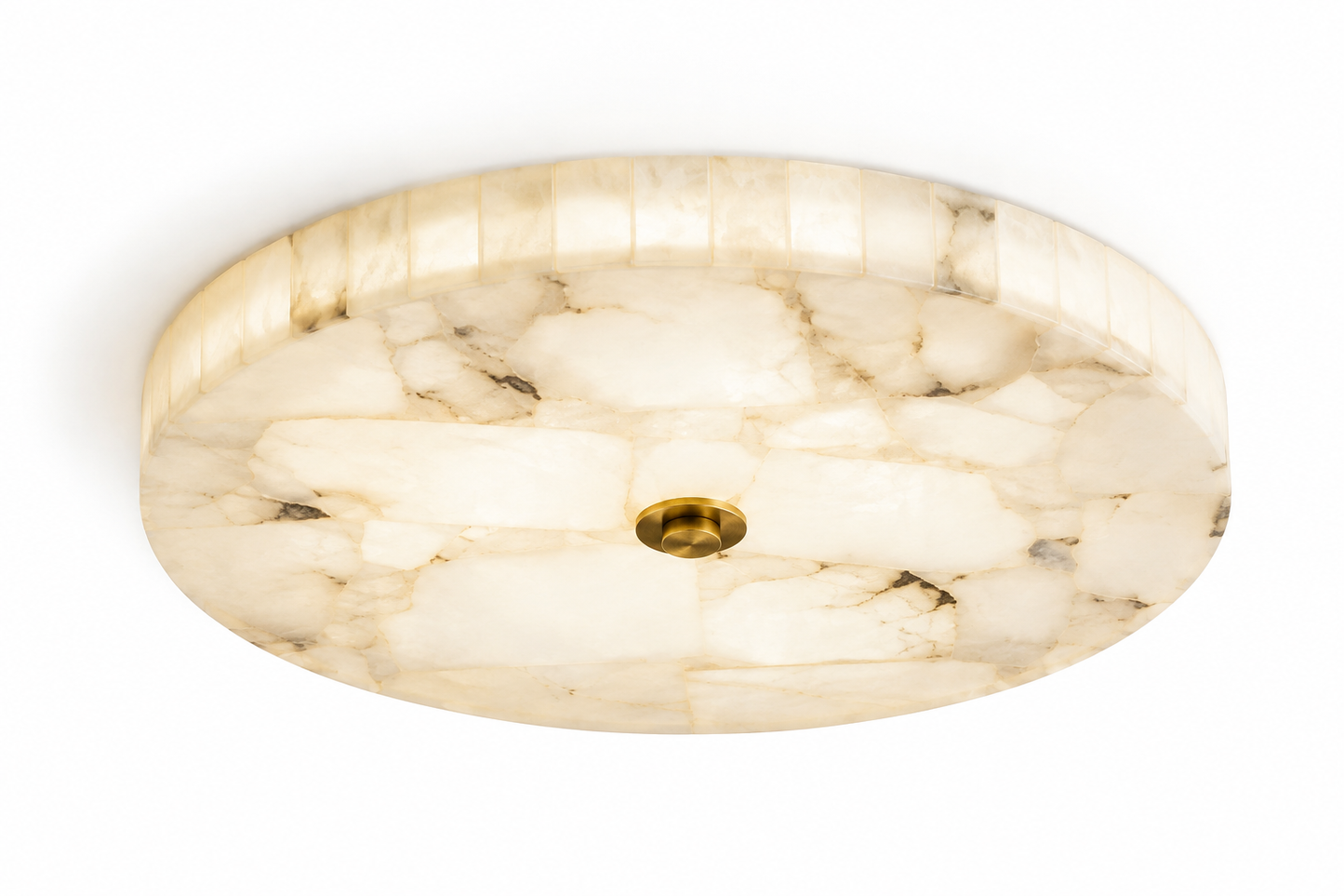 Petra Alabaster Flush Mount