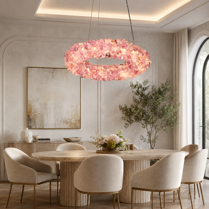 Aura Stone Chandelier