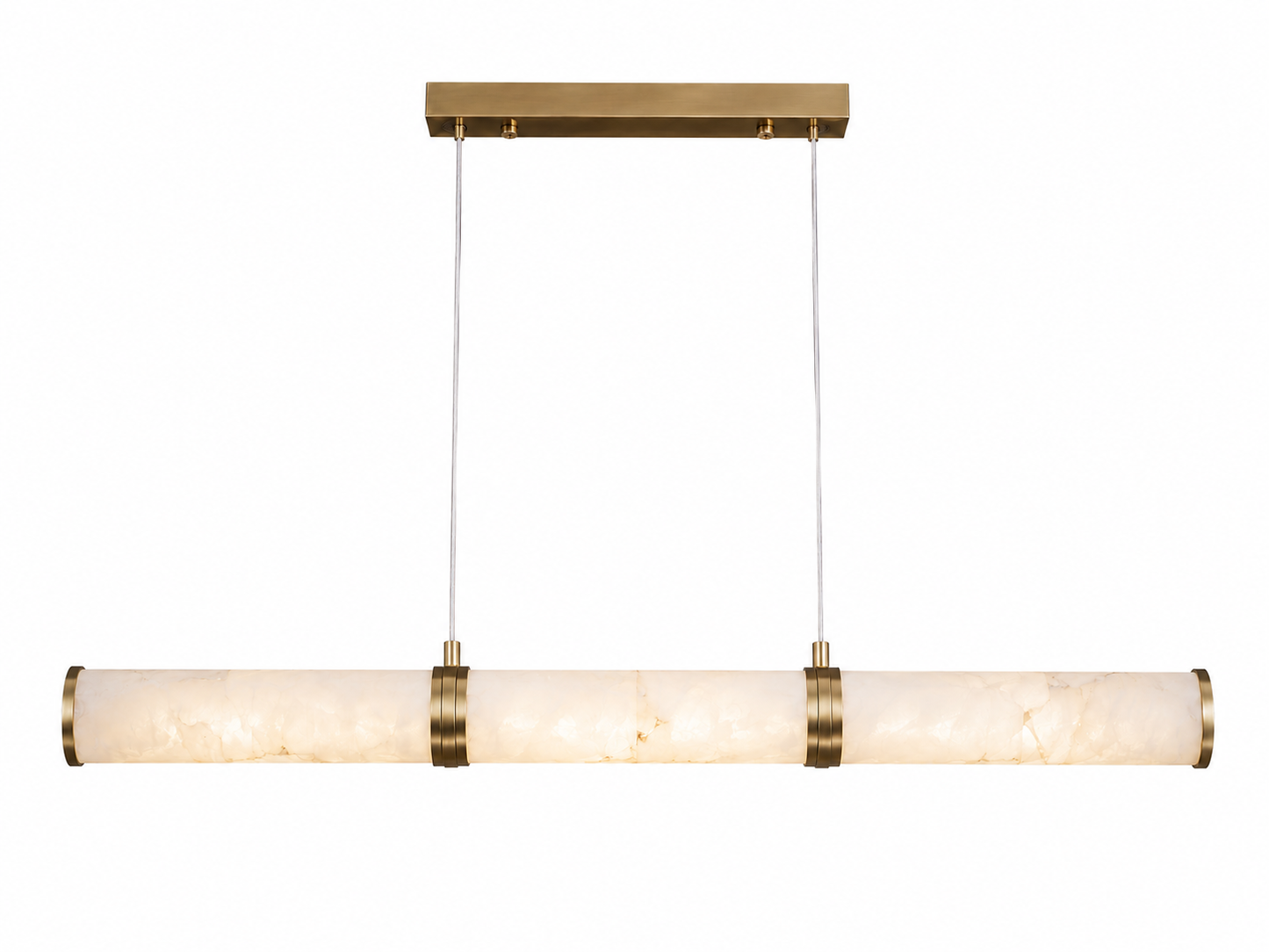Orsena Alabaster Linear Pendant Light