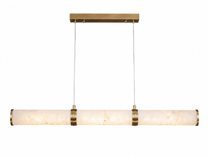 Orsena Alabaster Linear Pendant Light