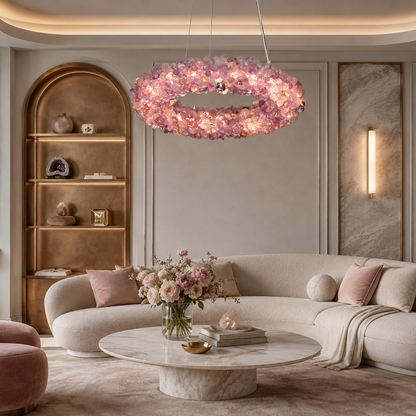Aura Stone Chandelier