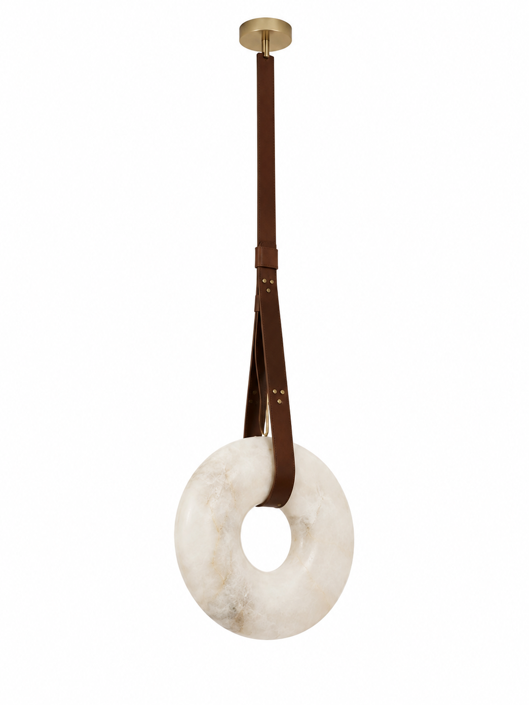 Lámpara Colgante Luna Alabaster Ring