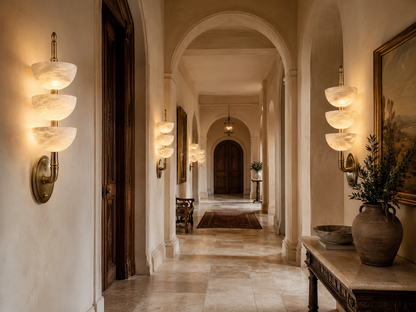 Serena Alabaster Wall Sconce