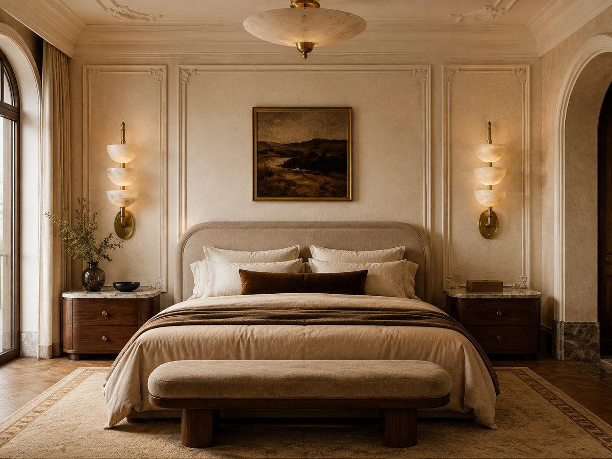 Serena Alabaster Wall Sconce