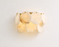 LUNA PETALS Alabaster Wall Sconce