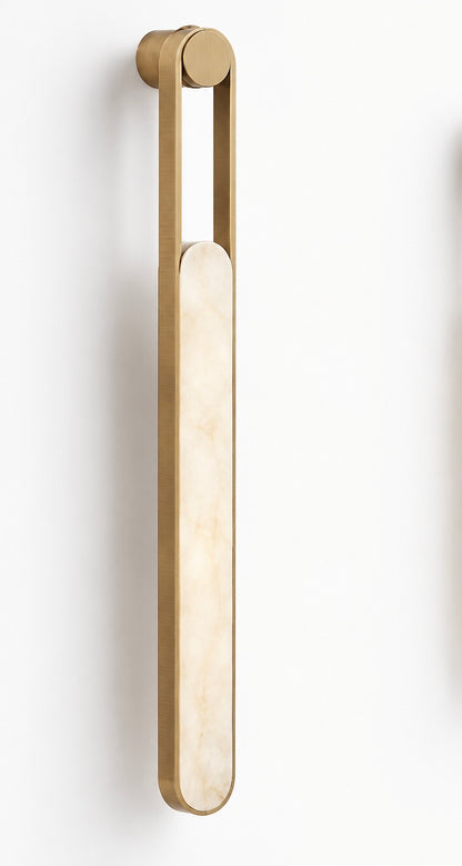 Aplique de pared Auremont Alabaster