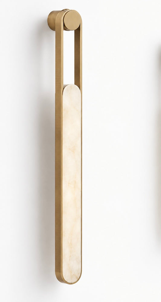 Aplique de pared Auremont Alabaster